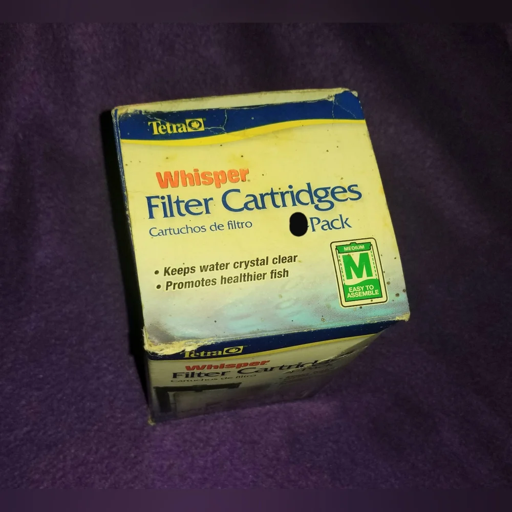 Fish Tank Tetra Whisper Bio-Bag Filters, No Unassembled Cartridges, 2-Pack, Medi